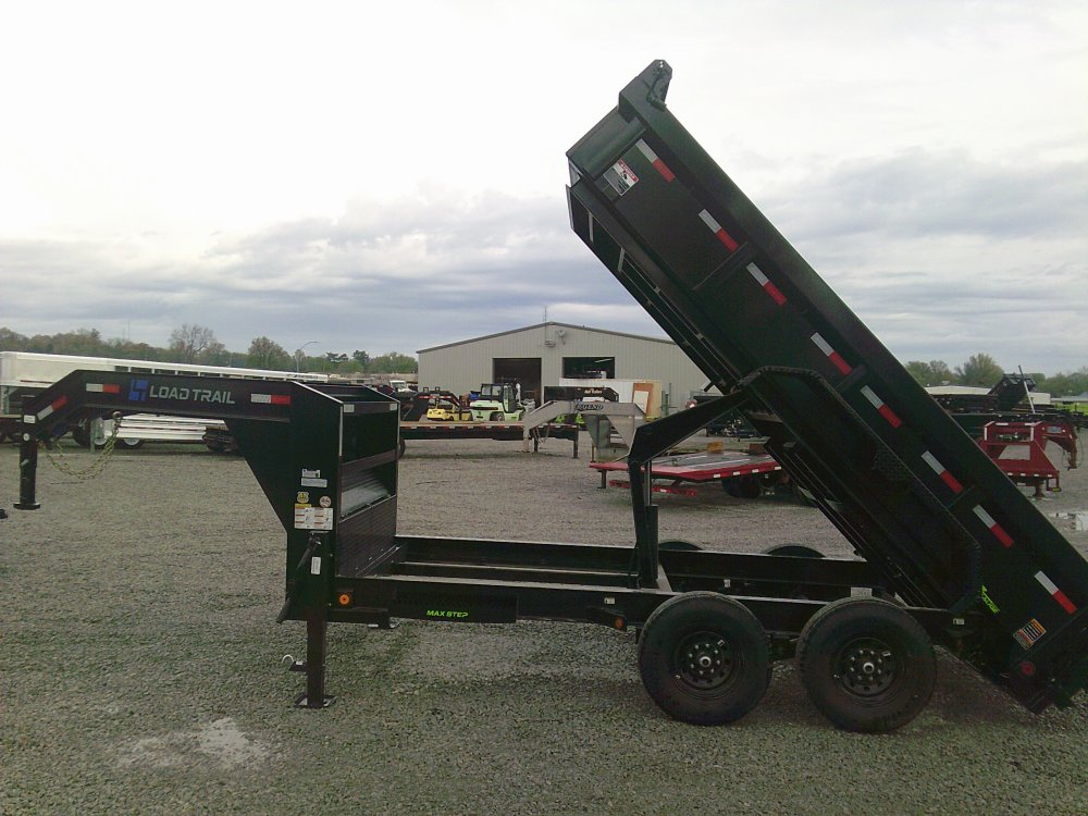 83" x 14' Tandem Axle Gooseneck Low-Pro Dump -14K