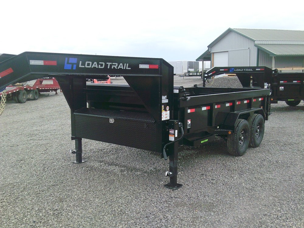 83" x 14' Tandem Axle Gooseneck Low-Pro Dump -14K