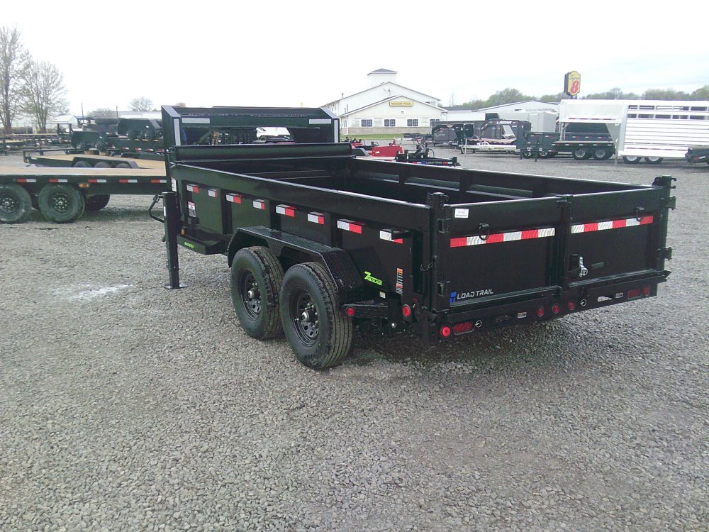 83" x 14' Tandem Axle Gooseneck Low-Pro Dump -14K