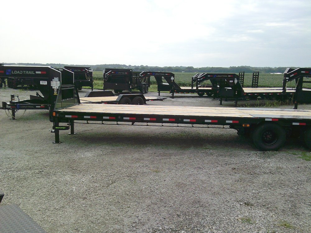 102" X 30' Tandem Low-Pro Gooseneck Trailer 24K