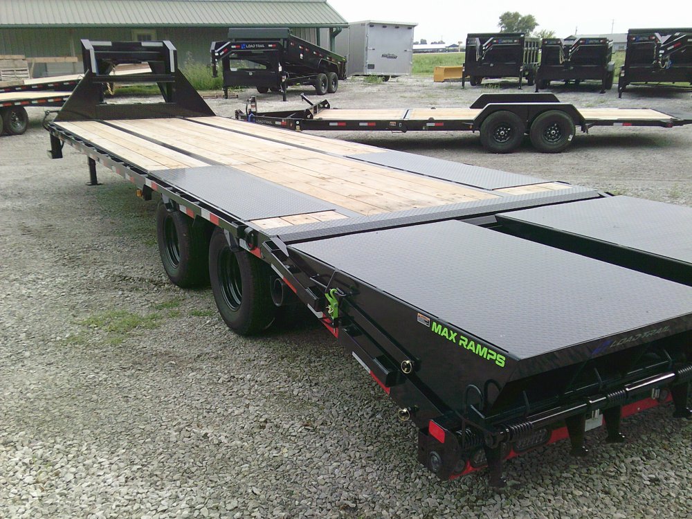 102" X 30' Tandem Low-Pro Gooseneck Trailer 24K