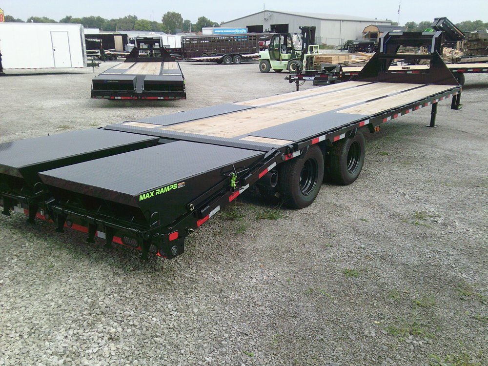 102" X 30' Tandem Low-Pro Gooseneck Trailer 24K
