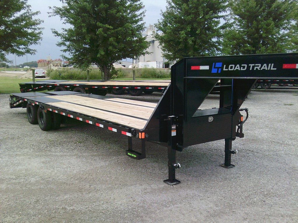 102" X 30' Tandem Low-Pro Gooseneck Trailer 24K