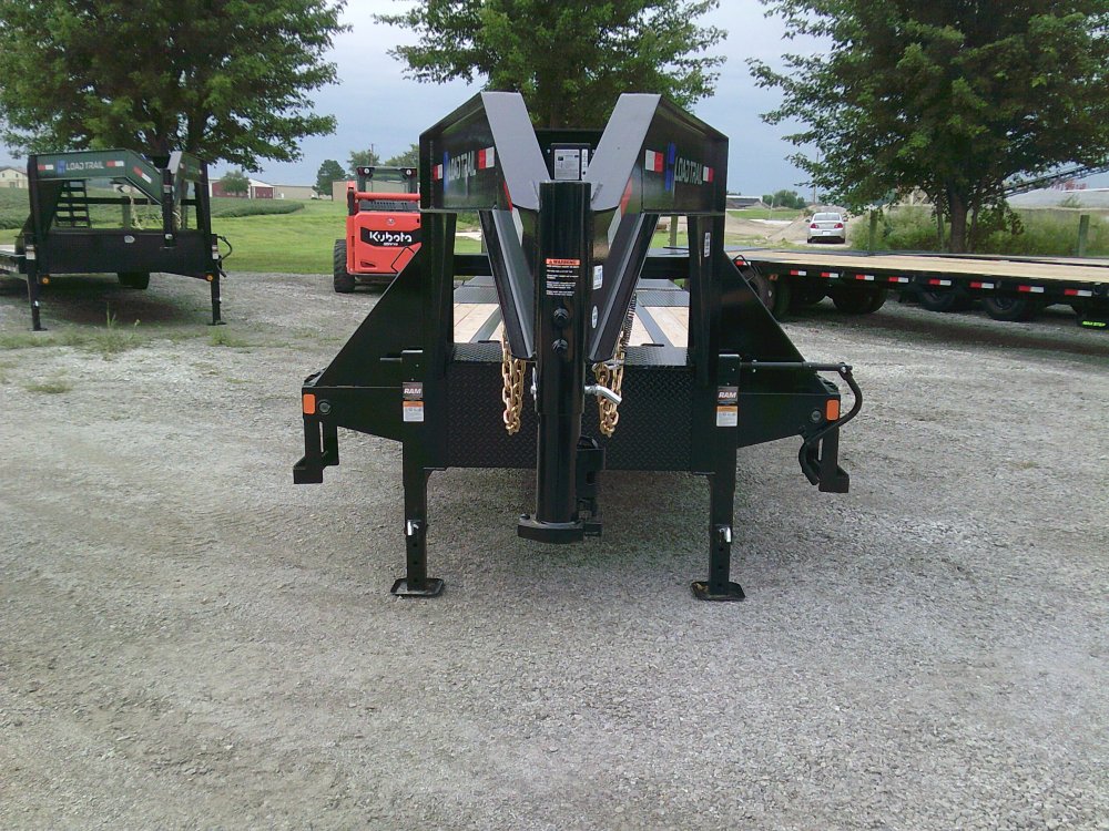 102" X 30' Tandem Low-Pro Gooseneck Trailer 24K