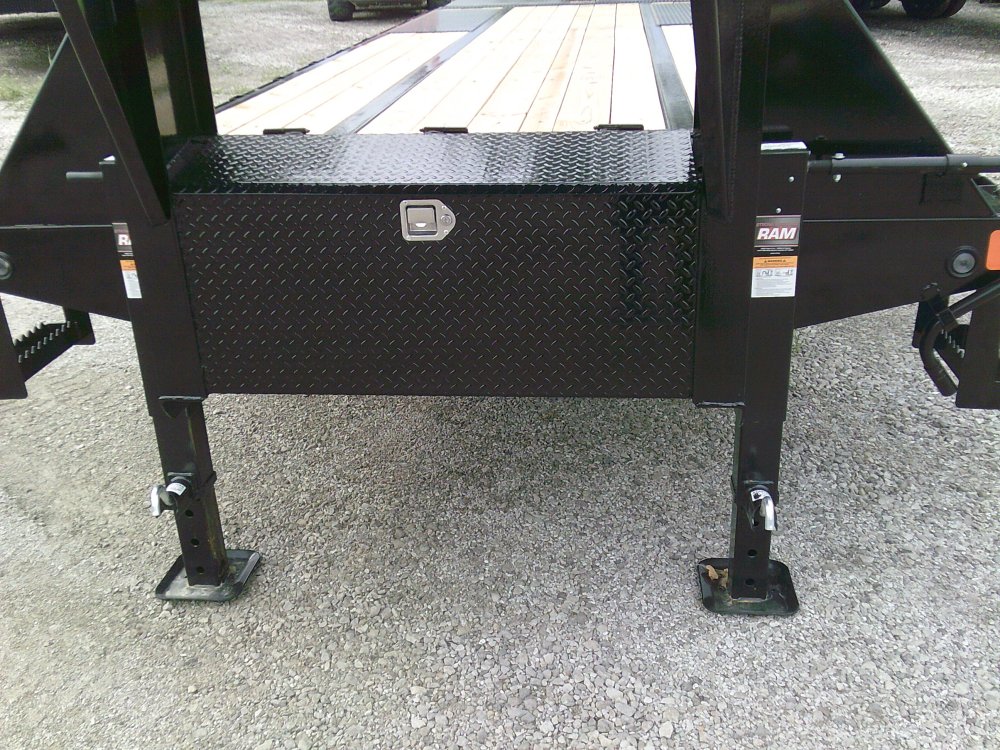 102" X 30' Tandem Low-Pro Gooseneck Trailer 24K
