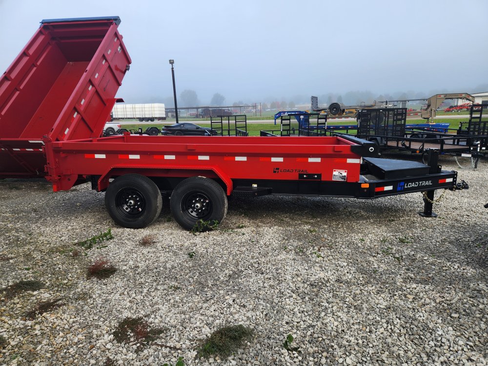 83" x 14' Tandem Axle Dump (8" x 13Lb. I-Beam)