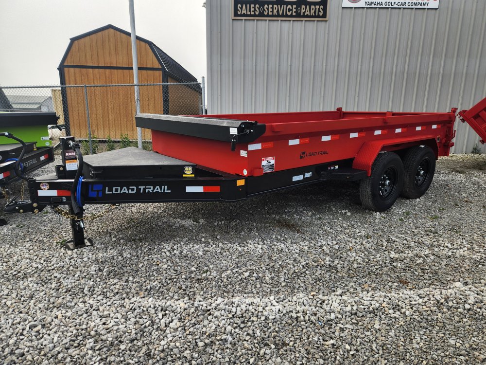 83" x 14' Tandem Axle Dump (8" x 13Lb. I-Beam)