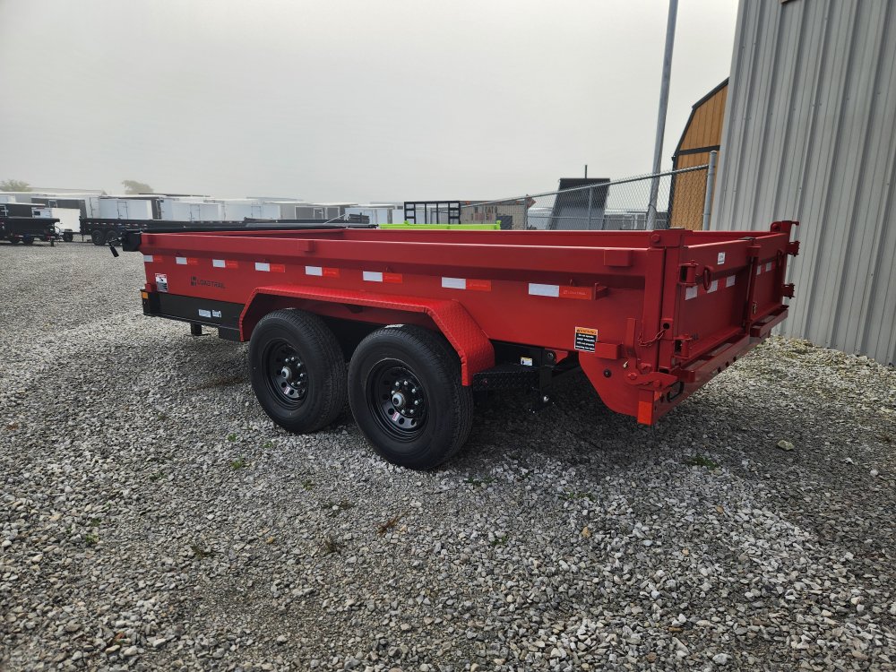 83" x 14' Tandem Axle Dump (8" x 13Lb. I-Beam)