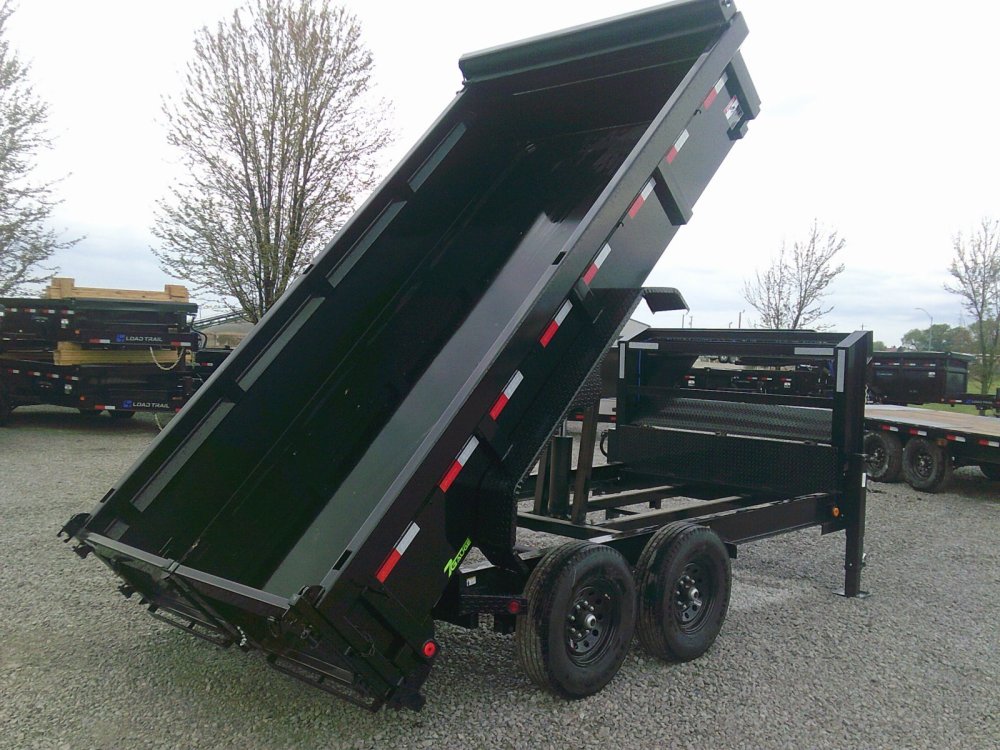 83" x 14' Tandem Axle Gooseneck Low-Pro Dump -14K