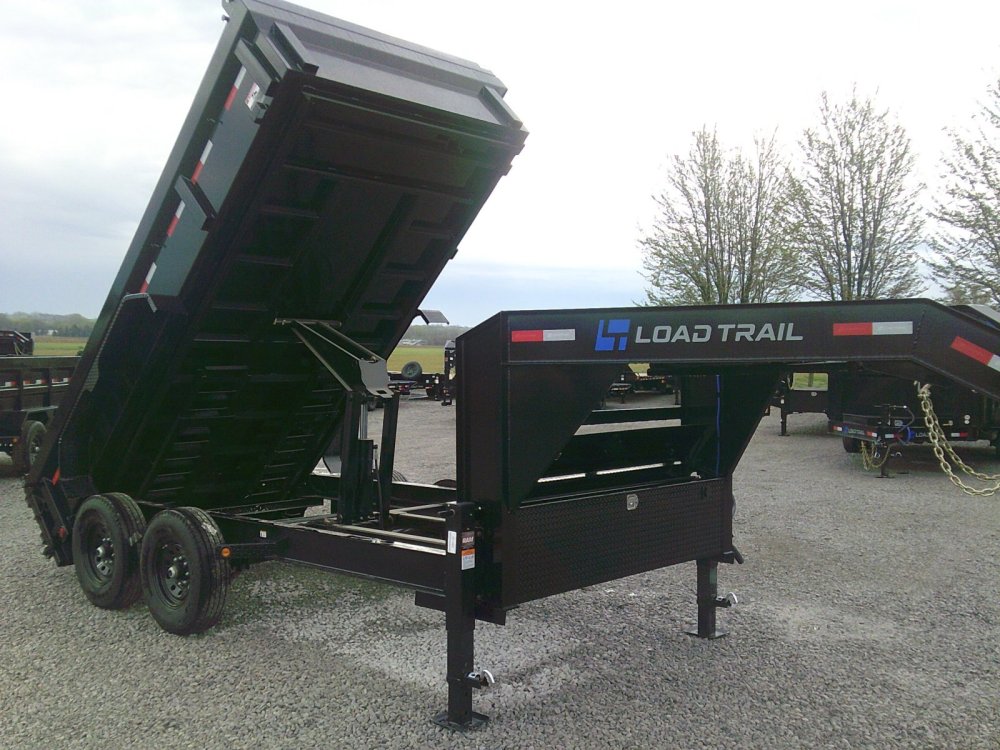 83" x 14' Tandem Axle Gooseneck Low-Pro Dump -14K