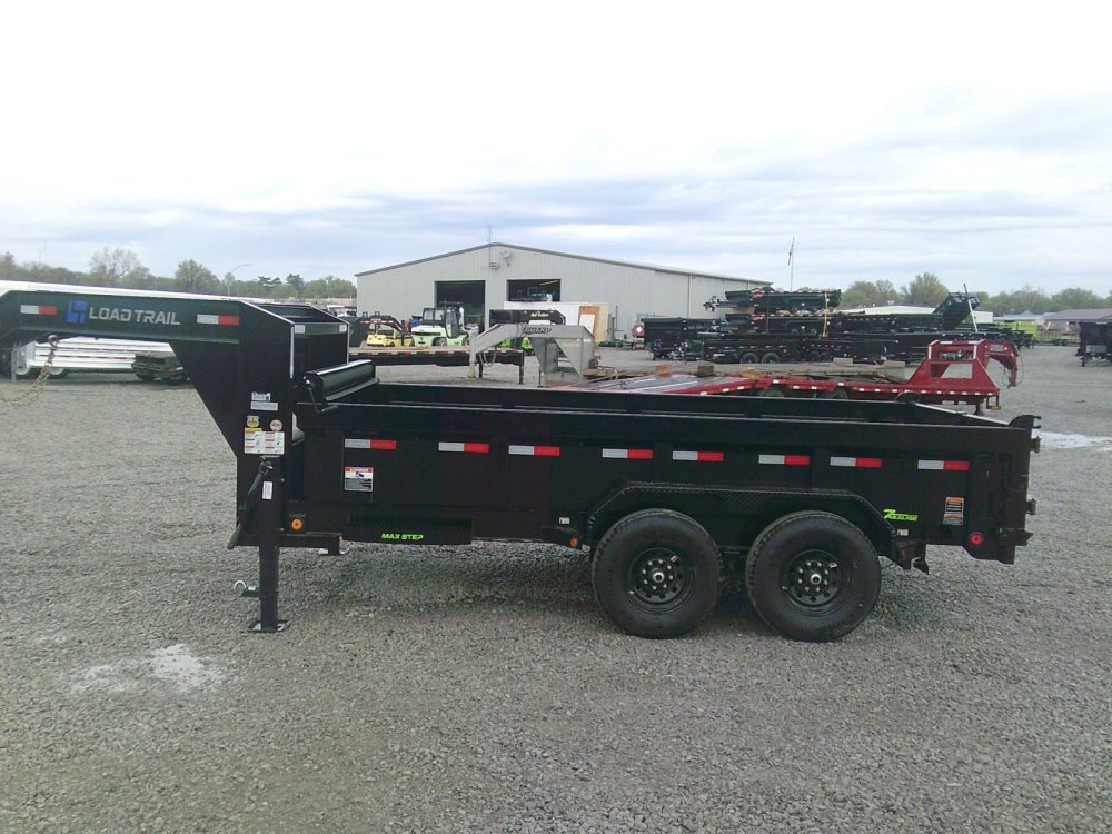 83" x 14' Tandem Axle Gooseneck Low-Pro Dump -14K