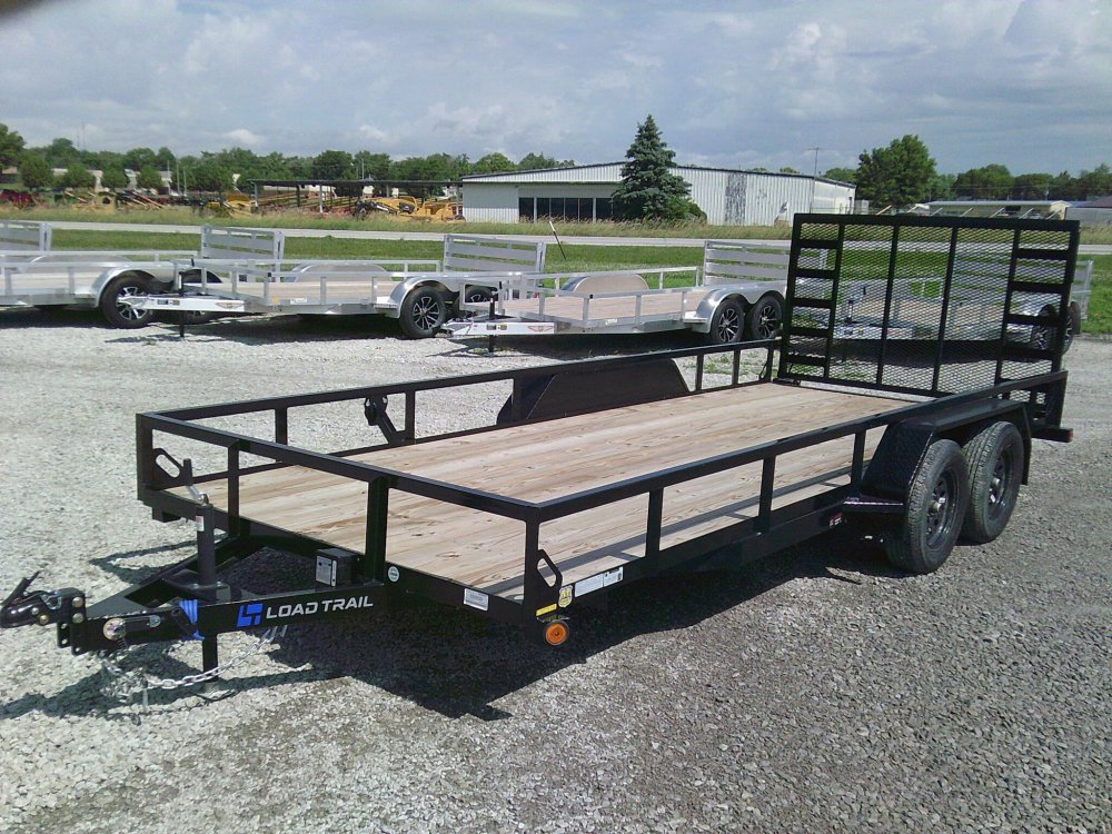 83" X 18' Tandem Axle Utility Trailer 7K