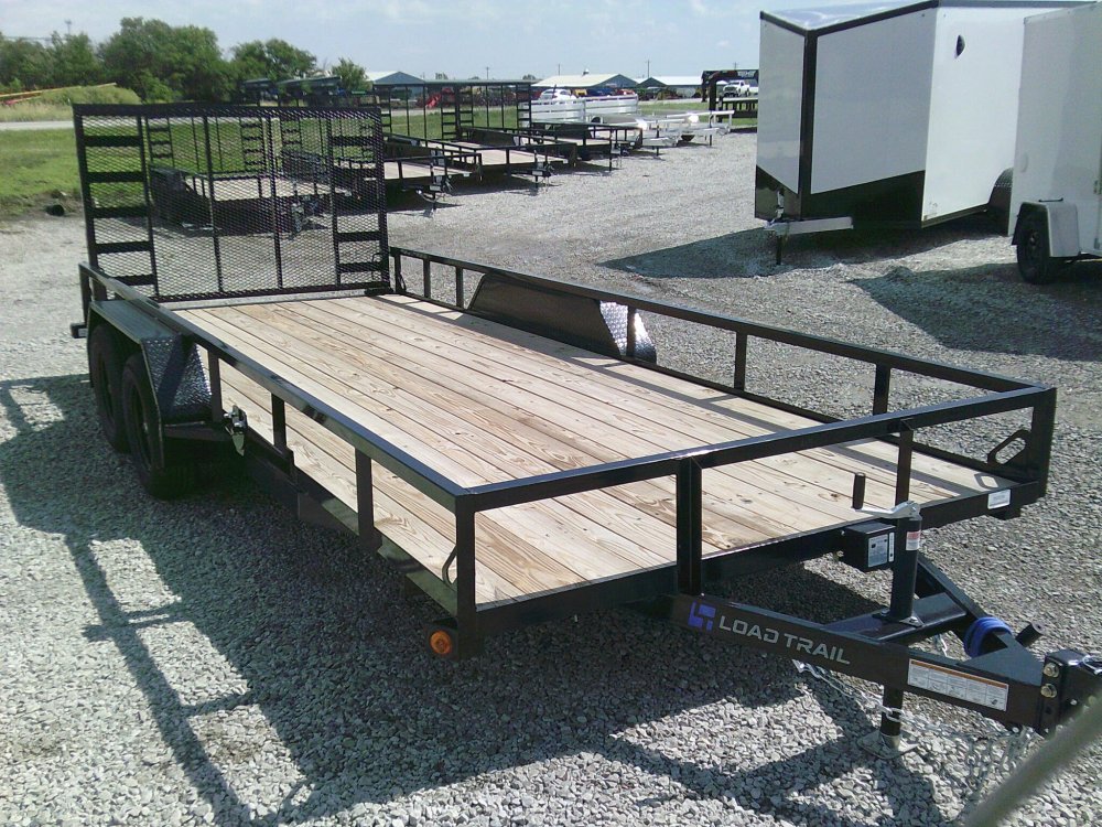 83" X 18' Tandem Axle Utility Trailer 7K