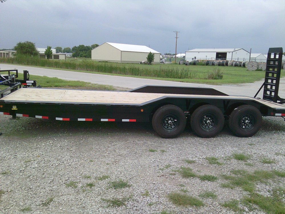 102" X 24' Triple Axle Equipment Trailer 21K