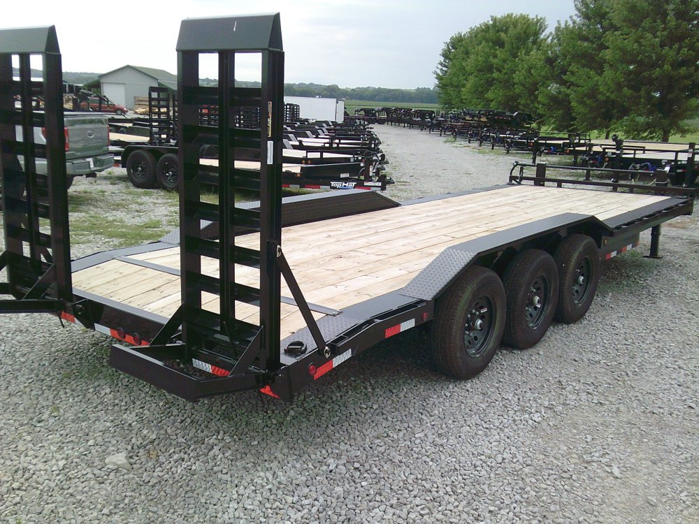 102" X 24' Triple Axle Equipment Trailer 21K