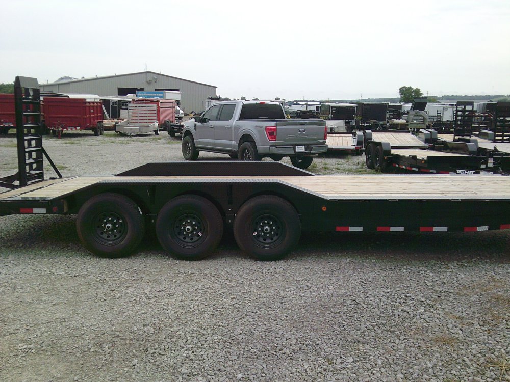 102" X 24' Triple Axle Equipment Trailer 21K