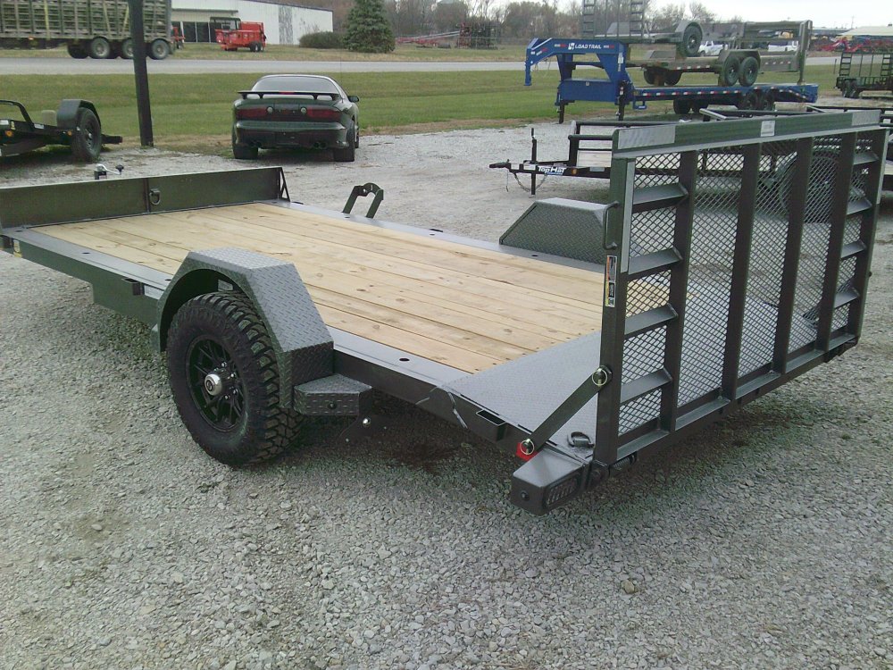 77" x 14' Single Axle SXS (4" Channel Frame)