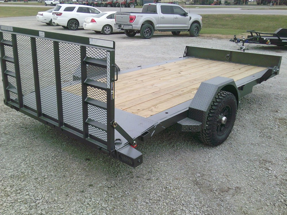 77" x 14' Single Axle SXS (4" Channel Frame)