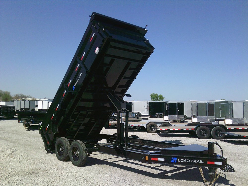 83" x 16' Tandem Axle Dump Low-Pro Dump -14K