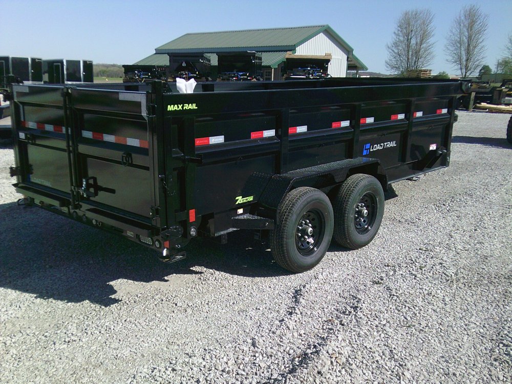 83" x 16' Tandem Axle Dump Low-Pro Dump -14K