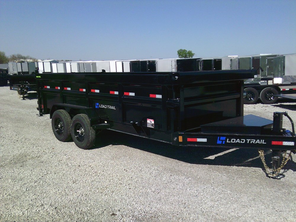 83" x 16' Tandem Axle Dump Low-Pro Dump -14K