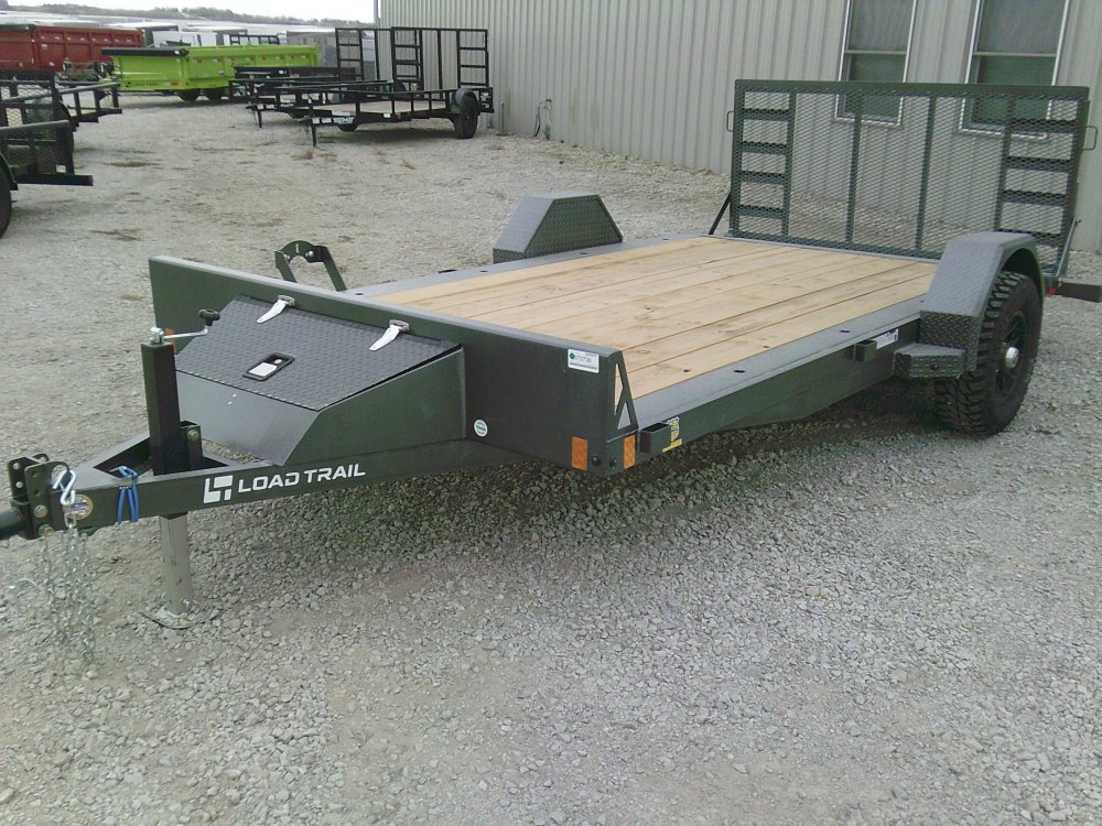 83" x 14' Single Axle SXS (4" Channel Frame)