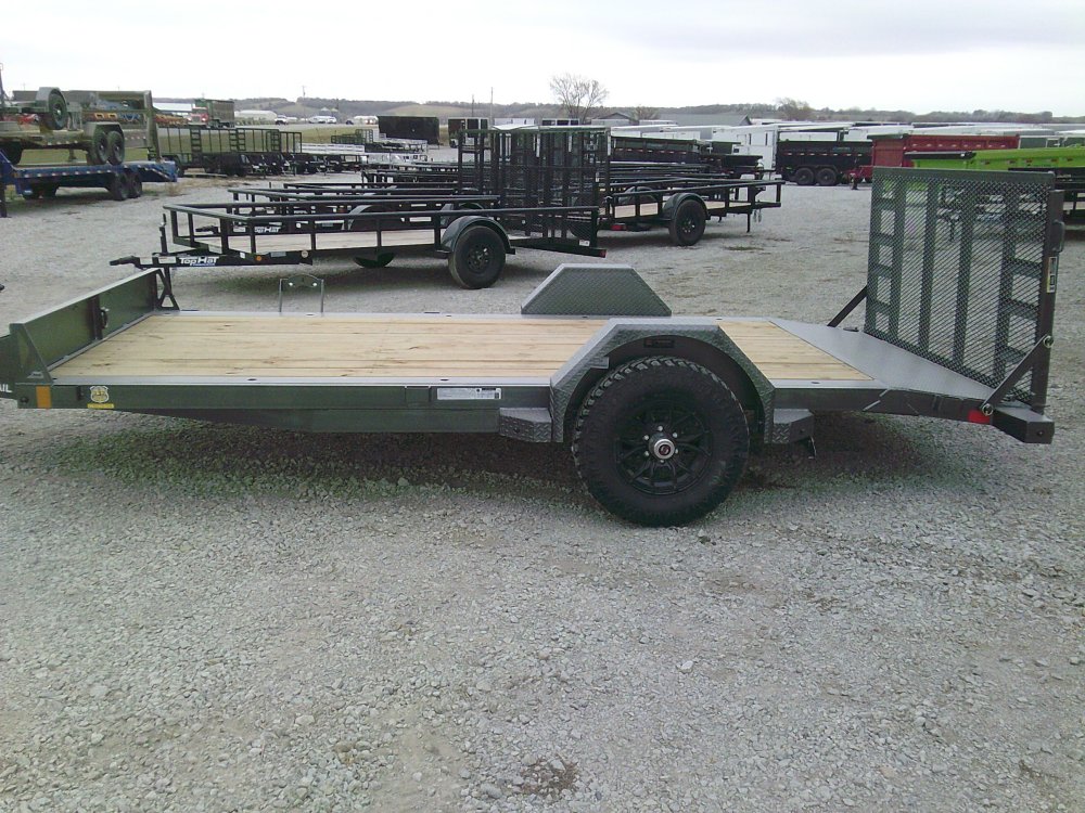 83" x 14' Single Axle SXS (4" Channel Frame)