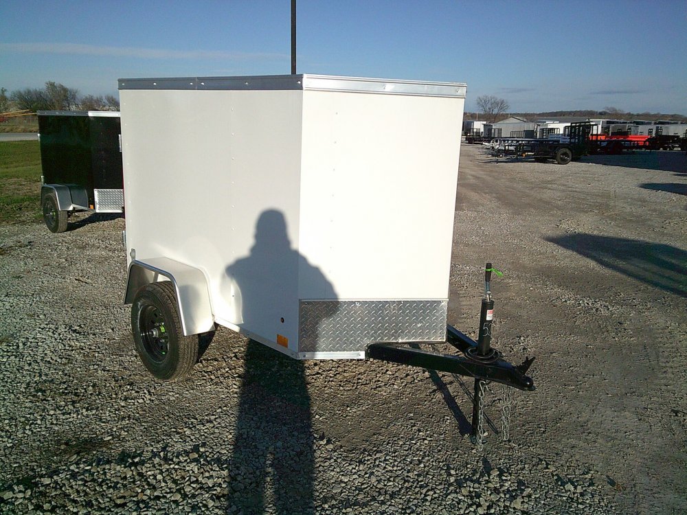 4X6 Enclosed Cross Trailer 2K