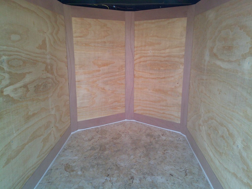 4X6 Enclosed Cross Trailer 2K