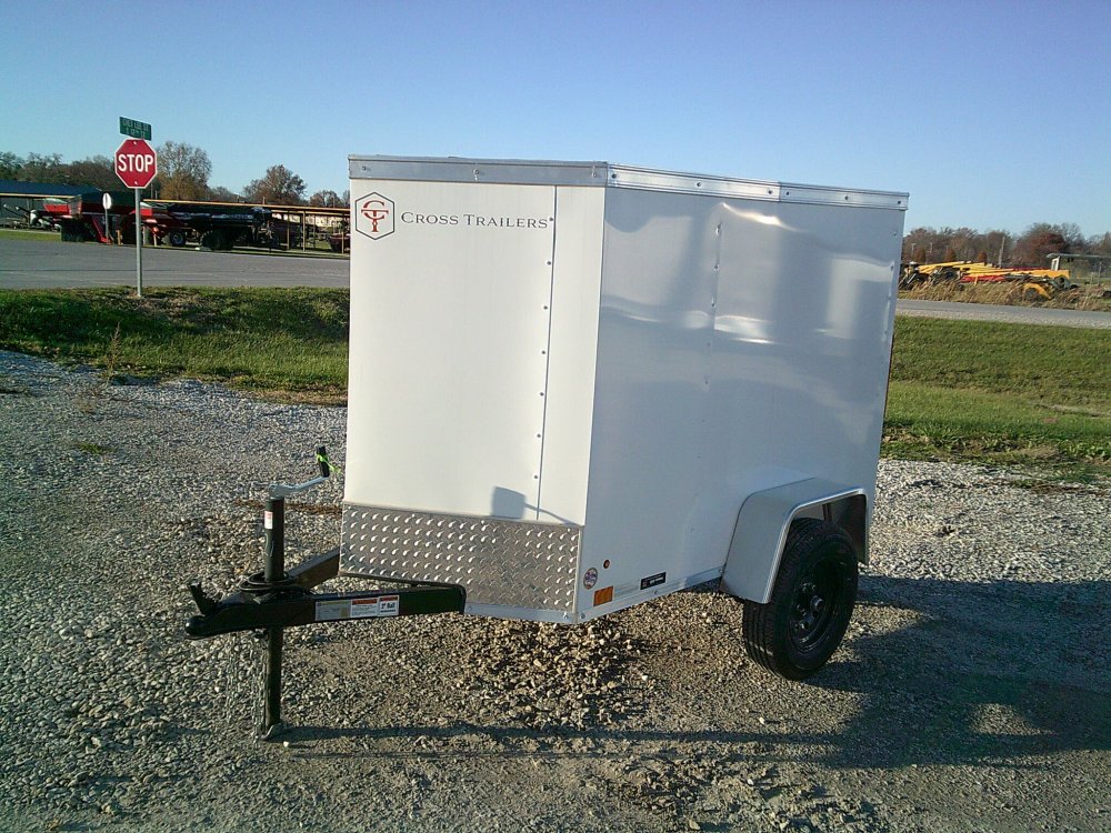 4X6 Enclosed Cross Trailer 2K