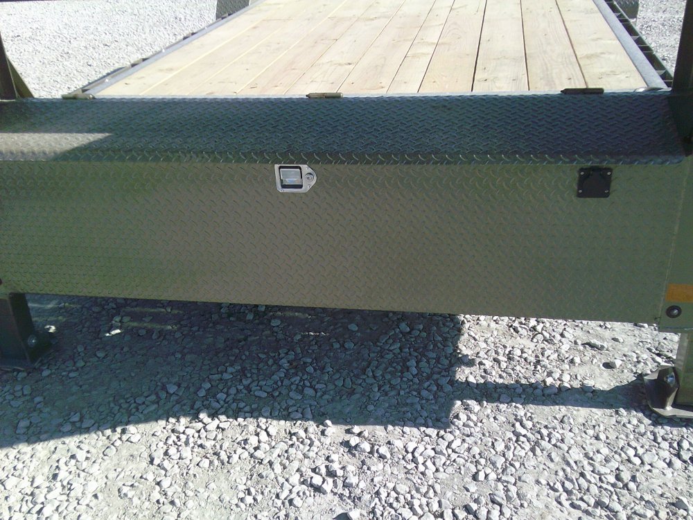 83" x 24' Gooseneck Tandem Axle Rapid Loader Tilt Deck