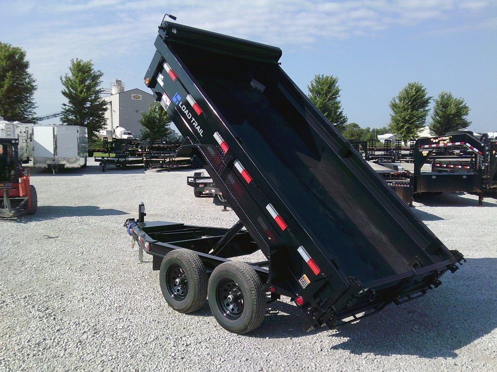 72" x 12' Tandem Axle Dump -10K