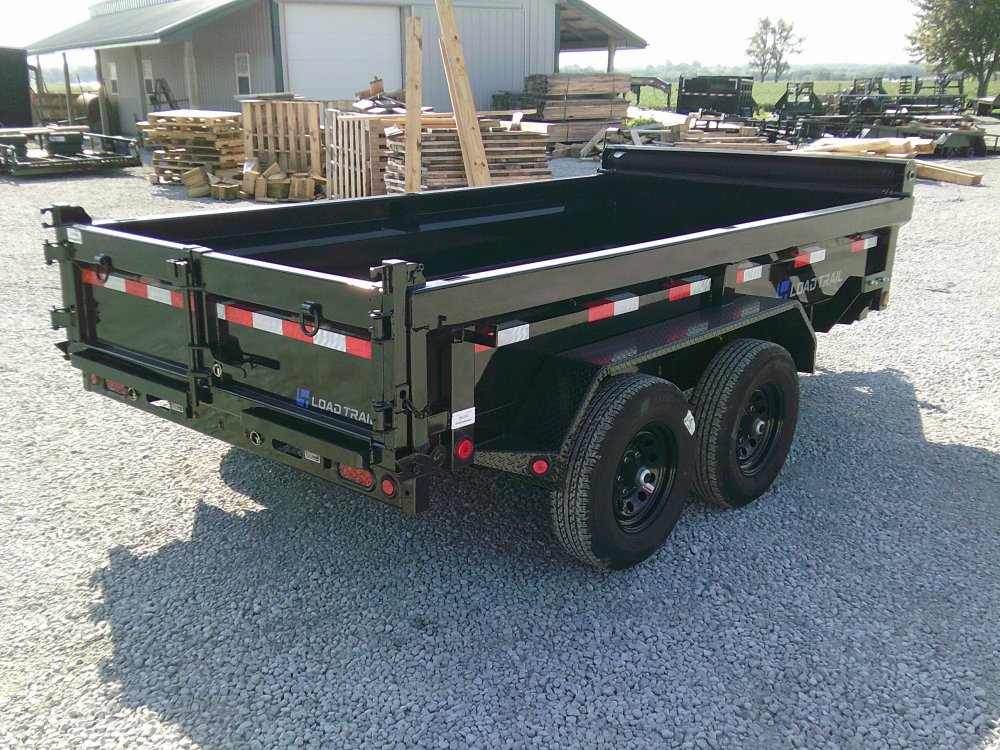 72" x 12' Tandem Axle Dump -10K