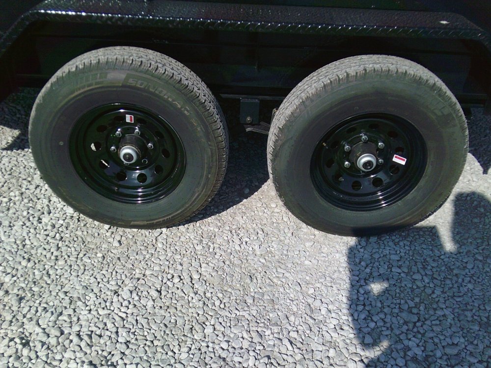 72" x 12' Tandem Axle Dump -9990K