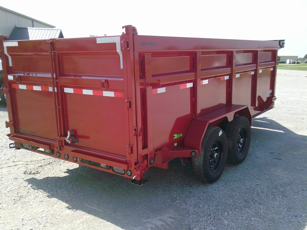 83" X 16' Tandem Axle Dump Trailer 14K