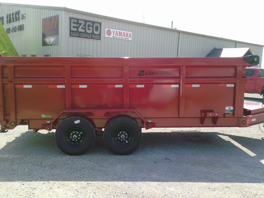 83" X 16' Tandem Axle Dump Trailer 14K