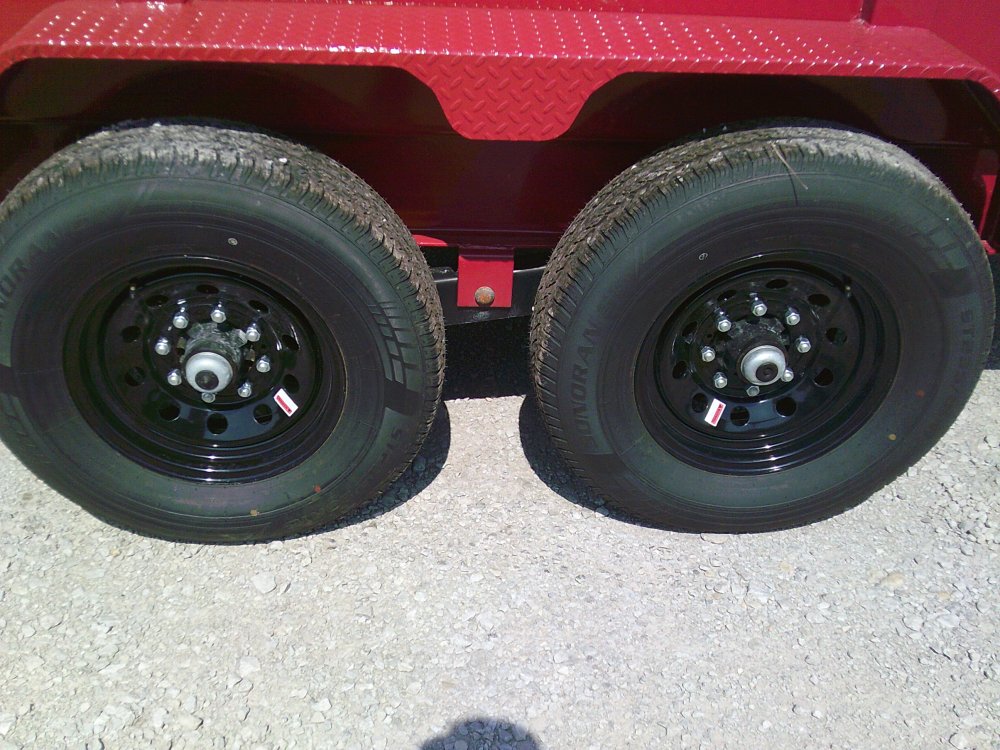 83" X 16' Tandem Axle Dump Trailer 14K