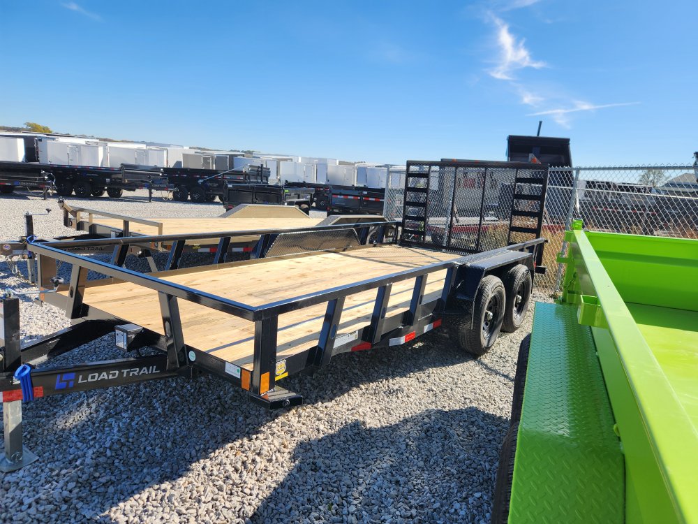 83" x 16' Tandem Axle Utility (3" x 4" Angle Frame)