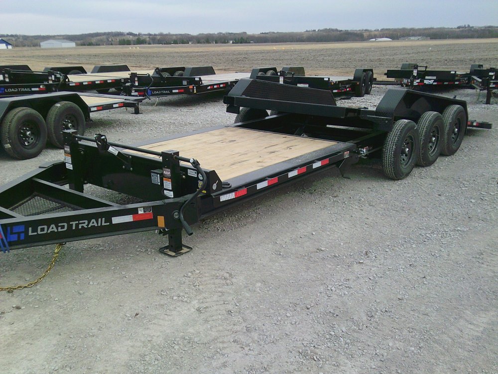 83" X 24' Tilt-N-Go Gooseneck Triple Axle Tilt Deck I-Beam Frame -21K