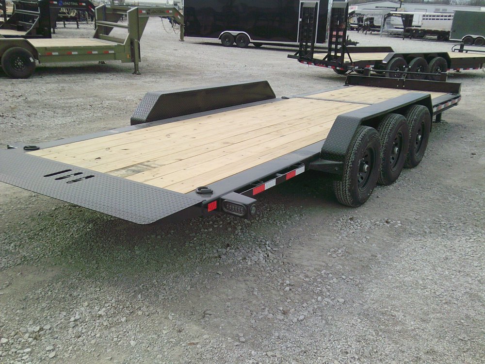 83" X 24' Tilt-N-Go Gooseneck Triple Axle Tilt Deck I-Beam Frame -21K