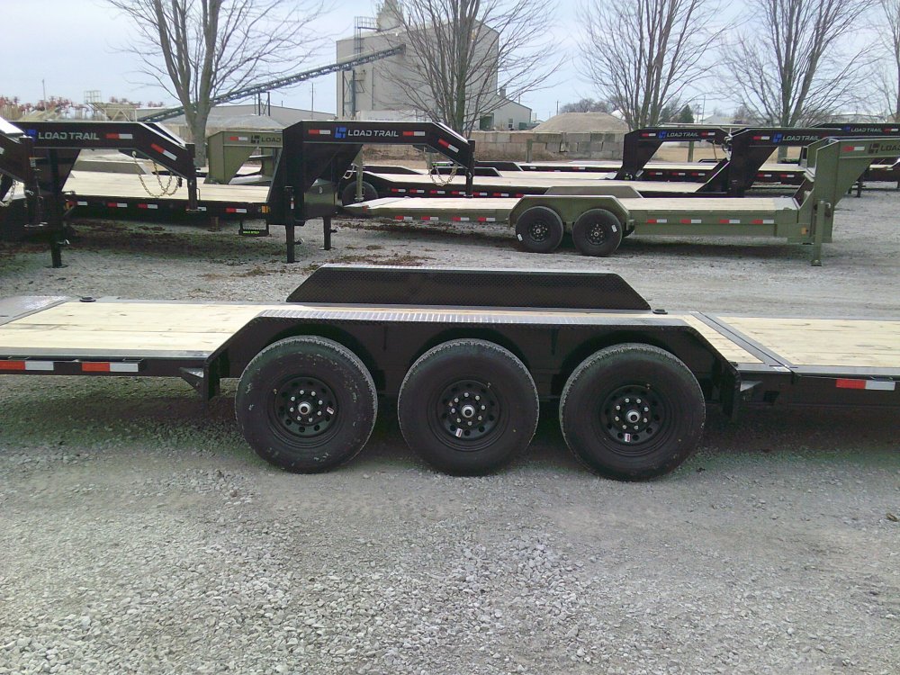 83" X 24' Tilt-N-Go Gooseneck Triple Axle Tilt Deck I-Beam Frame -21K
