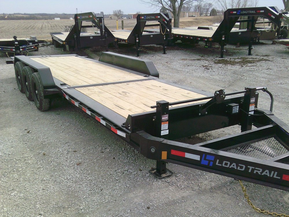 83" X 24' Tilt-N-Go Gooseneck Triple Axle Tilt Deck I-Beam Frame -21K