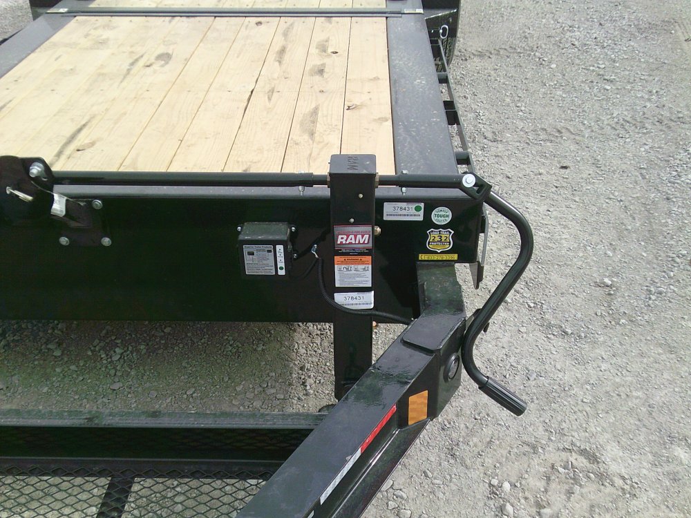 83" X 24' Tilt-N-Go Gooseneck Triple Axle Tilt Deck I-Beam Frame -21K