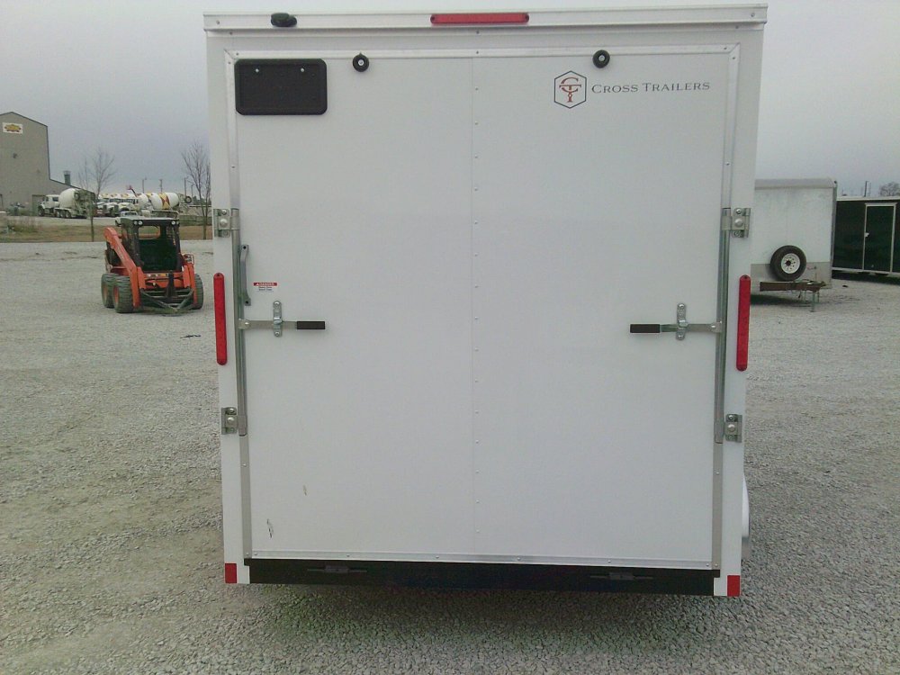 7X14 Enclosed Cross Trailer 7K