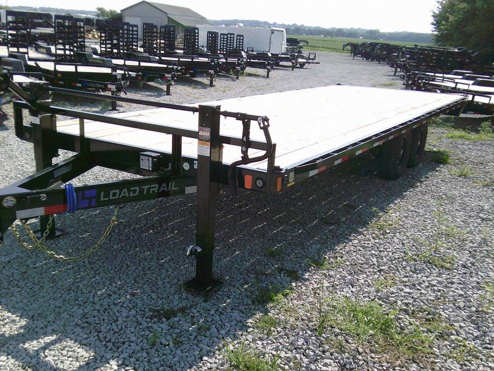 102" X 24' Deck Over Pintle Hook Trailer 14K