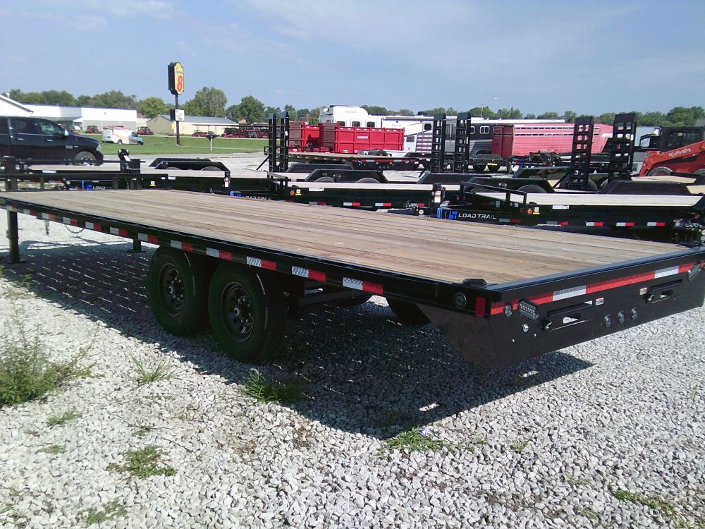 102" X 24' Deck Over Pintle Hook Trailer 14K