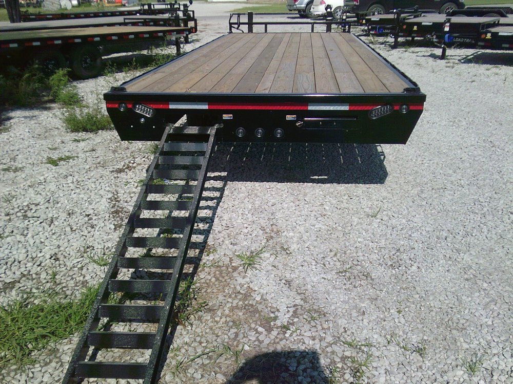 102" X 24' Deck Over Pintle Hook Trailer 14K