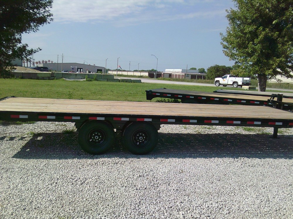 102" X 24' Deck Over Pintle Hook Trailer 14K