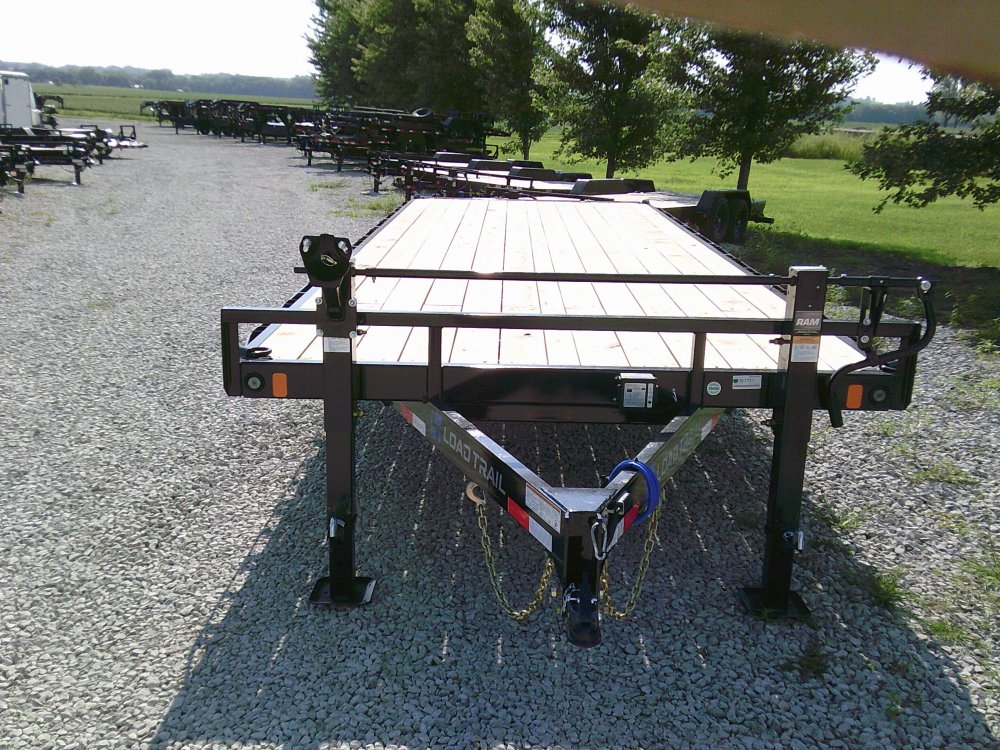 102" X 24' Deck Over Pintle Hook Trailer 14K