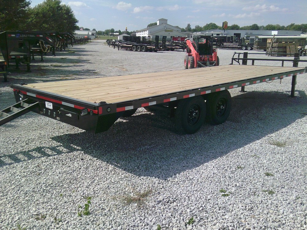 102" X 24' Deck Over Pintle Hook Trailer 14K